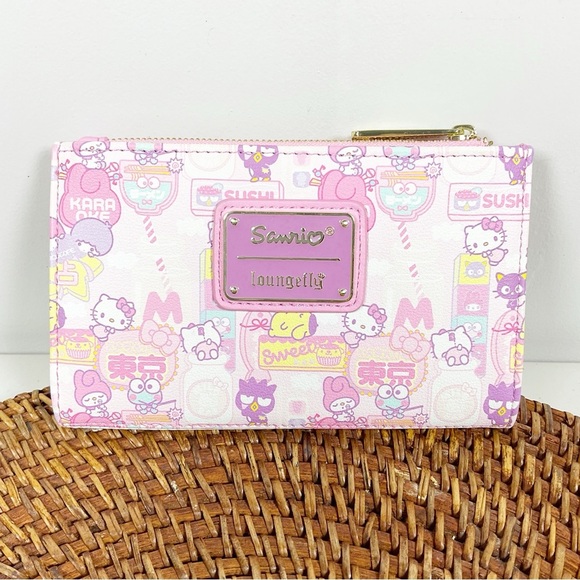 Loungefly X Hello Kitty Kawaii All-Over Print Wallet - Picture 2 of 3